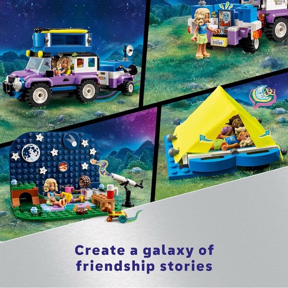 Lego Friends Stargazing Camping Vehicle 42603 Space 364 Pcs - Picture 3 of 9